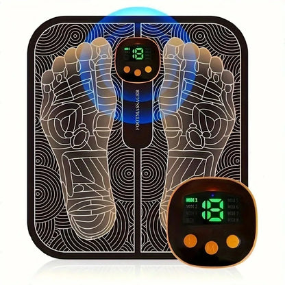 EMS Foot Circulation & Nerve Stimulator for Improved Walking, Balance & Pain Relief with Remote Control